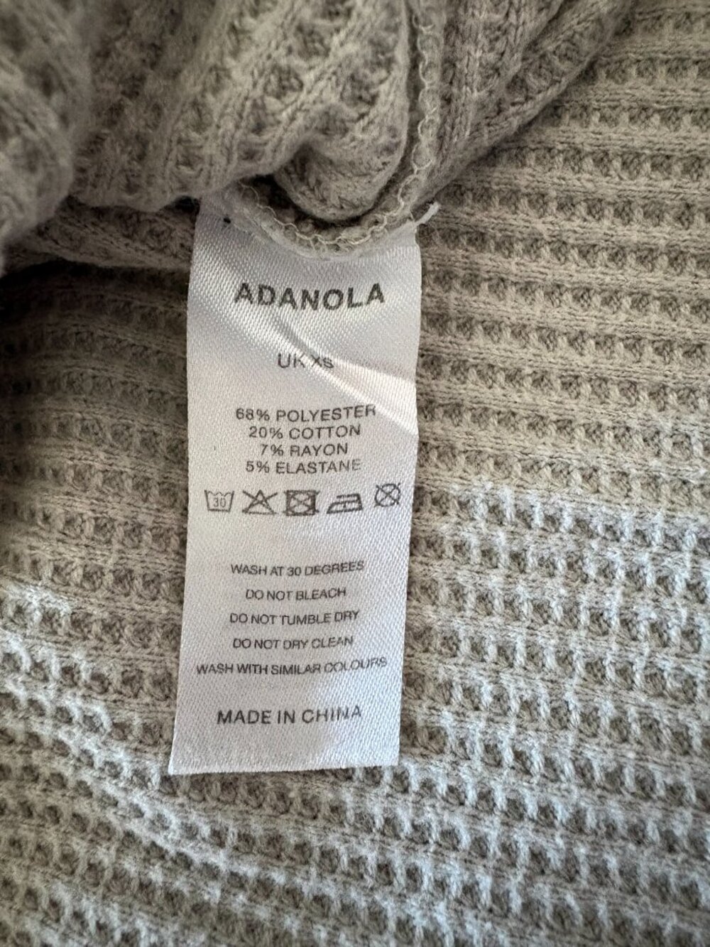 Adanola Waffle Knit Lounge Set - Picture 6 of 6